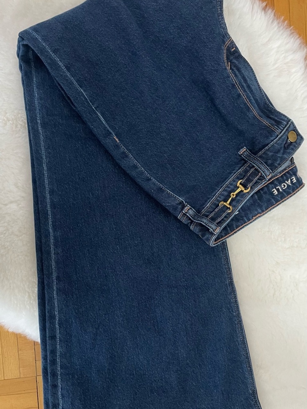 American Eagle Outfitters Dark Blue Flare Jeans